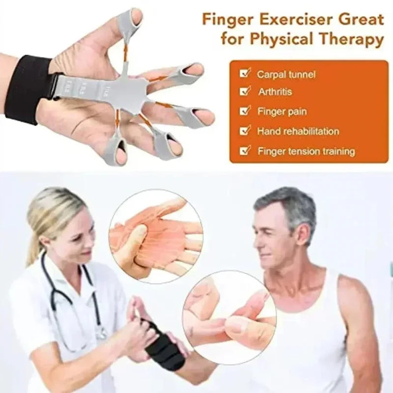 Finger and grip exerciser