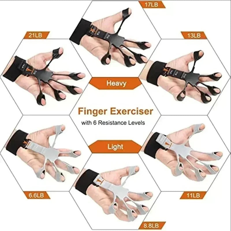 Finger and grip exerciser