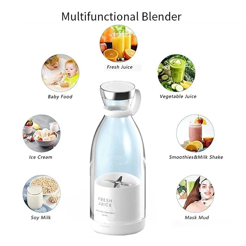 Portable Electric Juicer+Blender
