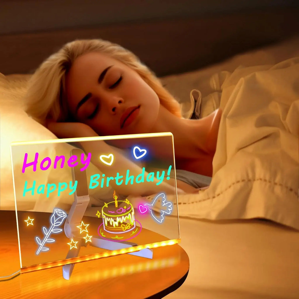 Led note board sentimental