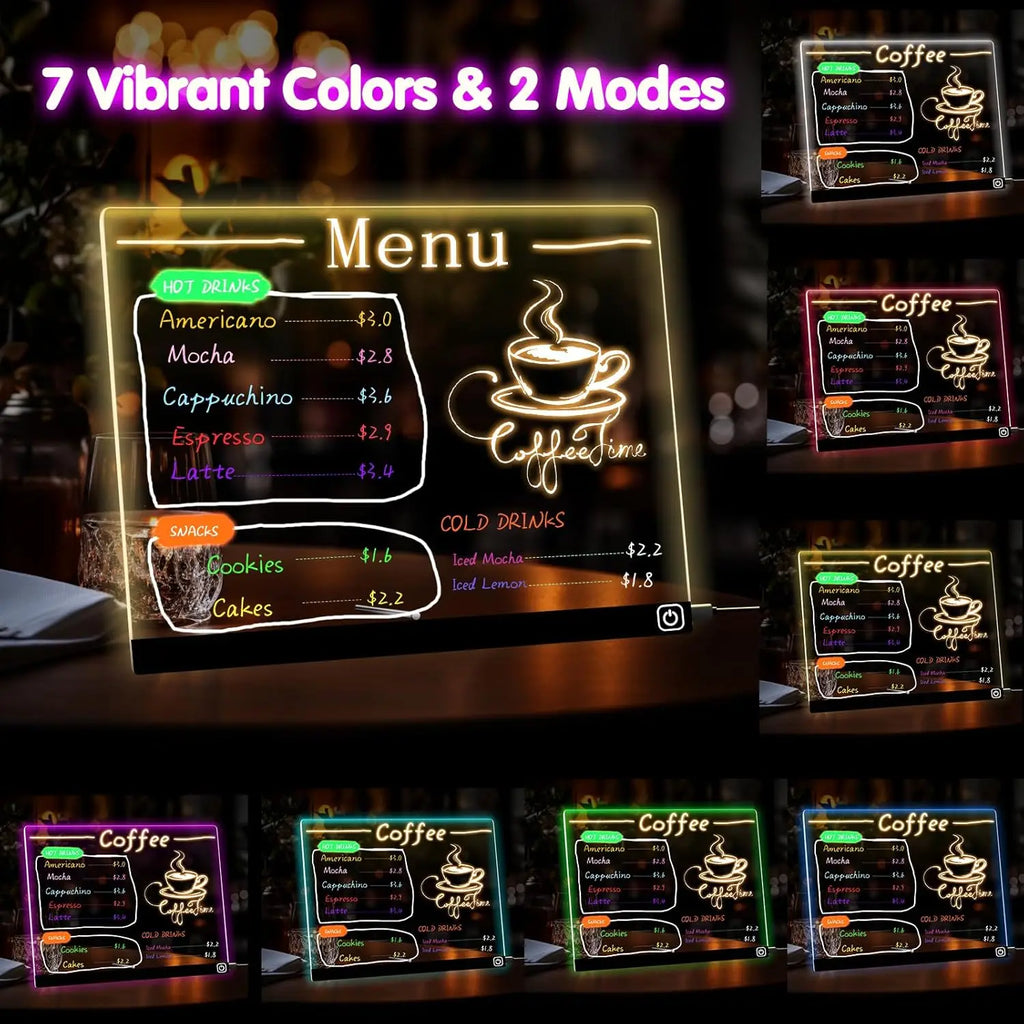 Led note board sentimental