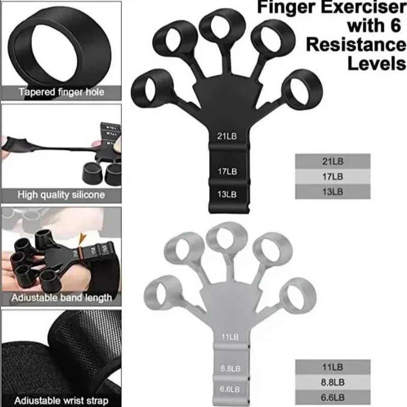 Finger and grip exerciser
