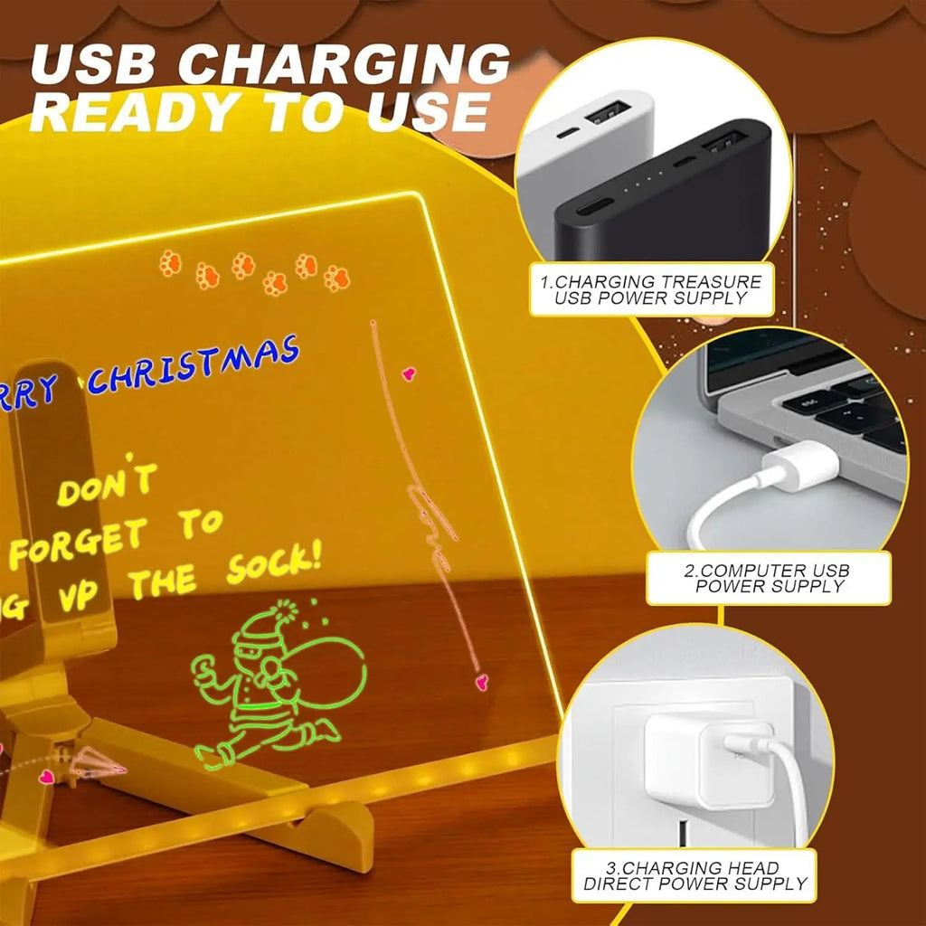 Led note board sentimental